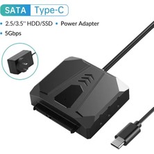 2Guoyang Tip C Adaptörlü 0.5 M Orıco HDD Sürücü Adaptörü USB 3.0 - Sata Kablosu Sata Dönüştürücü Sata Adapte 2.5 ''hdd/ssd Harici Sabit Disk Disk (Yurt Dışından)