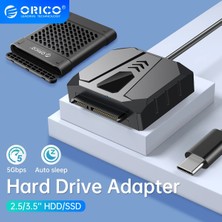 2Guoyang Tip C Adaptörlü 0.5 M Orıco HDD Sürücü Adaptörü USB 3.0 - Sata Kablosu Sata Dönüştürücü Sata Adapte 2.5 ''hdd/ssd Harici Sabit Disk Disk (Yurt Dışından)