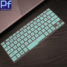 2Guoyang Whiteblue Silikon Şeffaf Klavye Kaplaması Koruyucu Asus Rog Zephyrus G14 GA401 GA401II GA401IV GA401IU 14 Inç Oyun Dizüstü Bilgisayarı (Yurt Dışından)