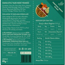 Kito Fresh Dana Etli Kedi Yemeği 85 gr