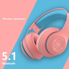 2Guoyang Siyah T7 Kablosuz Kulaklıklar Bluetooth Kulaklıklar Katlanabilir Bas Stereo Kulaklık Mp3 Çalar Desteği Tf Cep Telefonu Dizüstü Tv Ps4 Ps5 (Yurt Dışından)