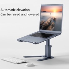 2Guoyang Pembe Dizüstü Bilgisayar Yükseltici Standı Açısı Ayarlanabilir Yükseklik 360 Dönen Alüminyum Ergonomik Bilgisayar Dizüstü MacBook Pro Air Için Standı Tutucu (Yurt Dışından)