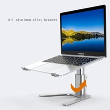 2Guoyang Pembe Dizüstü Bilgisayar Yükseltici Standı Açısı Ayarlanabilir Yükseklik 360 Dönen Alüminyum Ergonomik Bilgisayar Dizüstü MacBook Pro Air Için Standı Tutucu (Yurt Dışından)