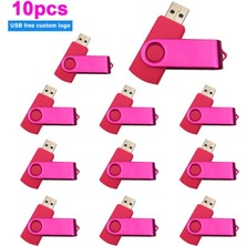 2Guoyang Pembe USB 2.0 2gb x 10 Adet 10 Adet/grup USB Flash Sürücü 64GB Kalem Sürücü 512MB 1gb 2gb 4gb 8gb 16GB Pendrives USB Stick 32GB Memory Stick Ücretsiz Özel Logo Hediye (Yurt Dışından)