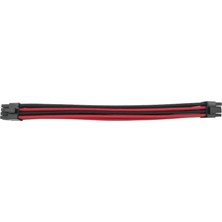 2Guoyang Kırmızı 600MM Winkool Modüler Psu Bireysel Pcı-E 8pin (6+2p) Erkek Tipi 3/4 Kollu Kablo Yalnızca Corsair Psu Sf Serisi Için (Yurt Dışından)