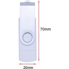 2Guoyang Kırmızı 8gb Yeni 2 In 1 Type-C Kalem Sürücü 256GB USB Memory Stick 128GB 64GB Pendrive 32GB USB 2.0 Flash Sürücü Android Telefon/pc Için (Yurt Dışından)