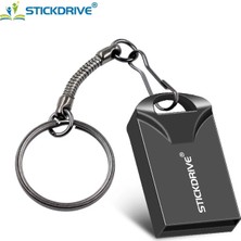 2Guoyang Siyah 128 GB Süper Mini Pendrive 16 GB USB Flash Sürücü 32 GB 64 GB 128 GB Minik Kalem Sürücü Depolama Aygıtı Basit Modern Hafıza Çubuğu U Disk (Yurt Dışından)