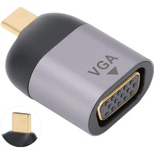 Coverzone Type - C To VGA Çevirici Adaptör macbook  VGA Adatör ve Notebok  VGA Çevirici USB C To VGA Adaptör S1723