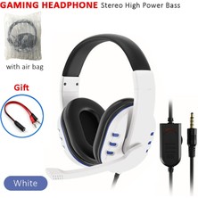 2Guoyang B Oyun Kulaklığı Aşırı Kulak Kablolu Oyun Kulaklık Derin Bas Stereo Casque Mikrofon ile Ps5/ps4/xbox/pc/dizüstü Bilgisayar (Yurt Dışından)