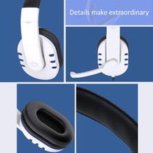 2Guoyang B Oyun Kulaklığı Aşırı Kulak Kablolu Oyun Kulaklık Derin Bas Stereo Casque Mikrofon ile Ps5/ps4/xbox/pc/dizüstü Bilgisayar (Yurt Dışından)