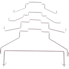 2Guoyang D 8CM/9CM/12CM Avc Dört Isı Borulu Fan Tokası Isı Borusu Fan Tokası Elastik Çelik Cpu Fan Kanca Braketi 12CM Dizüstü Bilgisayar Standı Yeni 2021 (Yurt Dışından)