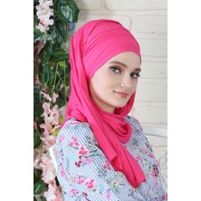Aisha's Design Büzgülü Penye Boneli Şal,bt-1