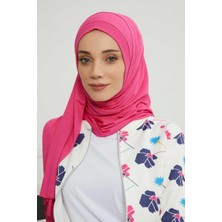 Aisha's Design Pratik Penye Şal,PS-16,Fuşya