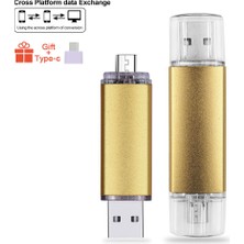 2Guoyang Siyah 64 GB Özel Logo Renkli Otg USB Flash Sürücü USB 2.0 Kalem Sürücü Android Akıllı Telefon/pc 8 GB 16 GB 32 GB 64 GB 128 MB Pendrive Hediyeler (Yurt Dışından)