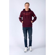 Lee Cooper Athel Erkek Sweatshırt Mürdüm