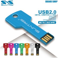 2Guoyang Çim Yeşil 32GB Suntrsi USB Flash Sürücü 8gb 16G Pendrive 32GB 64G 128G Kalem Sürücü Su Geçirmez USB Sopa Флэш-Накопите U-Disk 2.0 Anahtar Hediye Pc Için (Yurt Dışından)