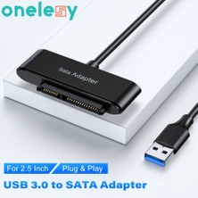 2Guoyang 22 cm USB 3.0 - Sata Onelesy USB 3.0 - Sata Adaptörü Tak Çalıştır 2.5 Inç Hdd/ssd Sata Dönüştürücü Uasp Yüksek Hızlı Veri Iletimi Sata - USB (Yurt Dışından)