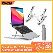 2Guoyang Alaşım Siyah Dizüstü Bilgisayar Standı, Femoro Plastik Dizüstü Bilgisayar Tutucu Yükseltici Bilgisayar Tablet Standı Macbookipad ile Uyumlu Hp Dell Lenovo 10-15.6" (Yurt Dışından)