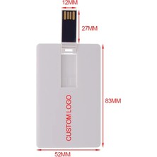 2Guoyang Kart 2.0 Kutulu 32GB Sıcak Satış Kredi Kartı 2.0 Modeli Flash Sürücü 16GB Hafıza Banka Kartı 32GB 64G 128GB Pendrive Memoria USB Stick Kalem Sürücüsü Özel Logo (Yurt Dışından)