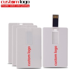 2Guoyang Kart 2.0 Kutulu 32GB Sıcak Satış Kredi Kartı 2.0 Modeli Flash Sürücü 16GB Hafıza Banka Kartı 32GB 64G 128GB Pendrive Memoria USB Stick Kalem Sürücüsü Özel Logo (Yurt Dışından)