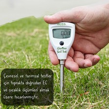 Sevgift Hı 98331 Groline Dijital Toprak Ec ve Sıcaklık Test Cihazı | Kalem Tip | Hanna