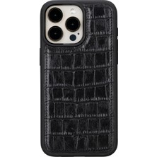 Venito Apple iPhone 15 Pro Max Lucca Deri Arka Telefon Kılıfı