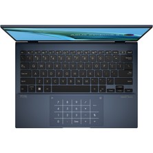 2Guoyang Fadepurple Fransız Rusça Kore Asus Zenbook S 13 Için Flip OLED UP5302 Zenbook S13 OLED UM5302TA UM5302 UM5302T Up Um 5302 Klavye Kapağı (Yurt Dışından)