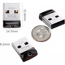 2Guoyang SDK-CZ33 64 GB Sandisk USB 2.0 Cruzer Fit Flash Sürücü Mini Kalem Sürücüler 64 GB 32 GB 16 GB 8 GB USB Sopa U Disk SDCZ33 Pc Araba Için USB Anahtarı (Yurt Dışından)