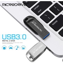 2Guoyang Gümüş 128 GB Metal Kalem Sürücü 3.0 Metal USB Flash Sürücü 128 GB 64 GB 32 GB Yüksek Hızlı Bellek Flash Usb3.0 Sopa (Yurt Dışından)