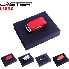 2Guoyang L3-R 32GB Çok Renkli Renkli Baskı USB 3.0 Ücretsiz Özelleştirme Logo Metal Deri + Hediye Kutusu USB Flash Sürücüler USB Sopa 4-8-16-32-64-128GB (Yurt Dışından)