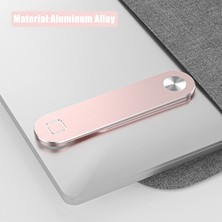 2Guoyang Pembe Alüminyum Tablet Standı Dizüstü Genişletme Standı Alüminyum Alaşım ipad iPhone Xiaomi Macbook Masaüstü Tutucu Bilgisayar Tablet Pc Aksesuarları (Yurt Dışından)