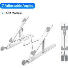 2Guoyang Pom Standı Orıco Taşınabilir Dizüstü Standı Yükseltici Katlanabilir Ayarlanabilir Dizüstü Tutucu Dikey Bilgisayar Standı Masası MacBook Tabletler Için 7 Açı (Yurt Dışından)