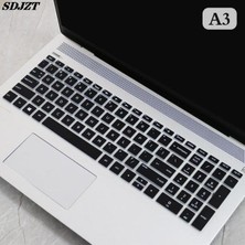 2Guoyang A3 15.6 Inç Silikon Dizüstü Dizüstü Klavye Kapak Koruyucu Film Hp Pavilion 250 G8 G7 G6 250 G7 255 G7 G6 256 G6 258 G7 (Yurt Dışından)