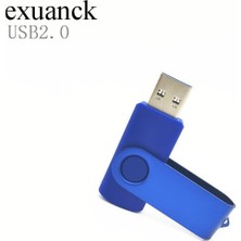 2Guoyang Koyu Mavi 64GB Özel Logo USB Anahtar Şekli Pendrive Metal Memory Stick 4gb 8gb 16GB 32GB 64GB USB Flash Sürücü Kalem Sürücü Flaş USB Disk Kalem Sürücü (Yurt Dışından)