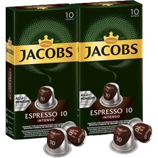 Jacobs Capsule Espresso 10 Intense x 2 Adet