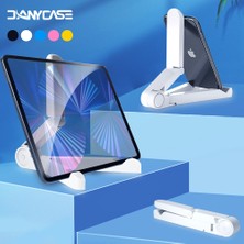 2Guoyang Sarı Katlanır Evrensel Tablet Standı Tembel Ped Desteği Telefon Tutucu Telefon Standı Samsung Huawei Xiaomi IPhone IPad 10.2 9.7 (Yurt Dışından)