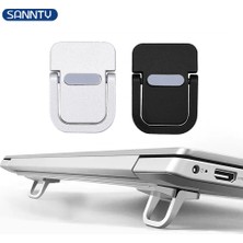 2Guoyang Gümüş Alüminyum Laptop Standı Bilgisayar Klavye Standı Yükseltici Mini Taşınabilir Dizüstü Bilgisayar Standları Macbook Huawei Xiaomi Dizüstü Durumda (Yurt Dışından)