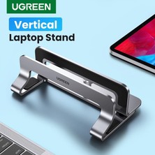 2Guoyang Bir Yuva Ugreen MacBook Air Pro Için Dikey Dizüstü Bilgisayar Standı Tutucu Alüminyum Katlanabilir Dizüstü Bilgisayar Standı Dizüstü Desteği MacBook Pro Tablet Standı (Yurt Dışından)