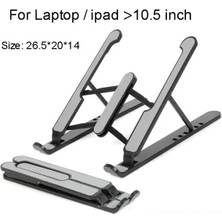 2Guoyang Büyük Siyah Laptop Braketi macbook Cradle Desteği Tablet ipad Pro 12.9 Için Standı Tutucu Tablet Dizüstü Soğutma Standı Tutucu Alüminyum (Yurt Dışından)