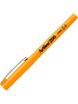 Artline Fine Keçe Uçlu Yazı Kalemi 0.4mm Sarı