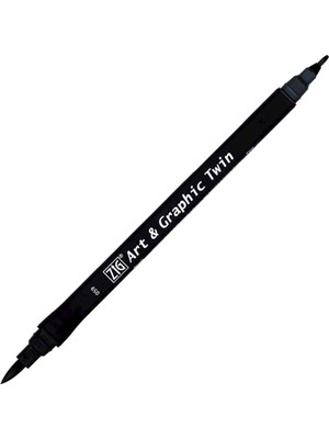 Zig Art&graphic Twin Çift Uçlu Keçe Grafik Kalemi 59 Peacock Blue
