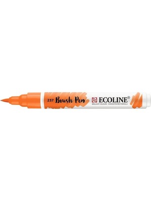 Talens Ecoline Brush Pen Fırça Uçlu Kalem 237 Deep Orange