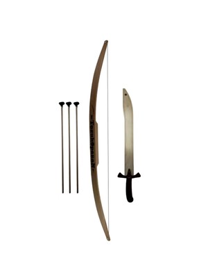 Ahtek Ahşap Oyuncak Kılıç ve Ok Yay Seti