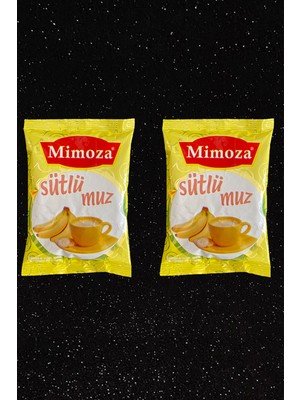 Mimoza Muzlu Süt Milkshake Sıcak Içiniz Çok Leziz Kış ve Meyve Çayı Kafe Içecekleri 2 Adet 400GR.