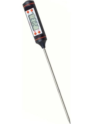 Hanedanev Dijital Mutfak Gıda Yemek Termometresi Daldırma Tipli Süt Mama Yoğurt Çorba Mayalama