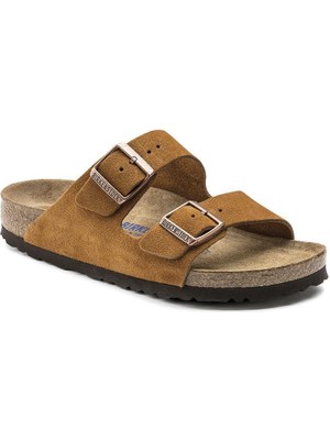 Birkenstock Arızona Sfb Vl Kahverengi Unisex Terlik 1009527-491