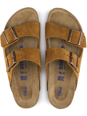 Birkenstock Arızona Sfb Vl Kahverengi Unisex Terlik 1009527-491