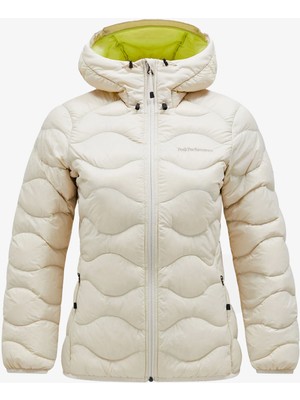 Peak Performance W Helium Down Hood Kadın Bej Mont G77852190-30210