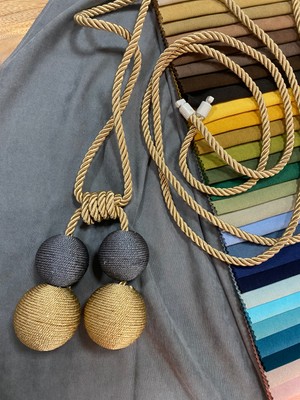 bebekokusu Sahara Home Perde Aksesuarı Fon Bağlama Broçölü 4 Top