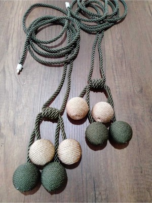 bebekokusu Ege'nin Atölyesinden Perde Aksesuarı , Tavan Bağlama , Fon Perde 8 Top